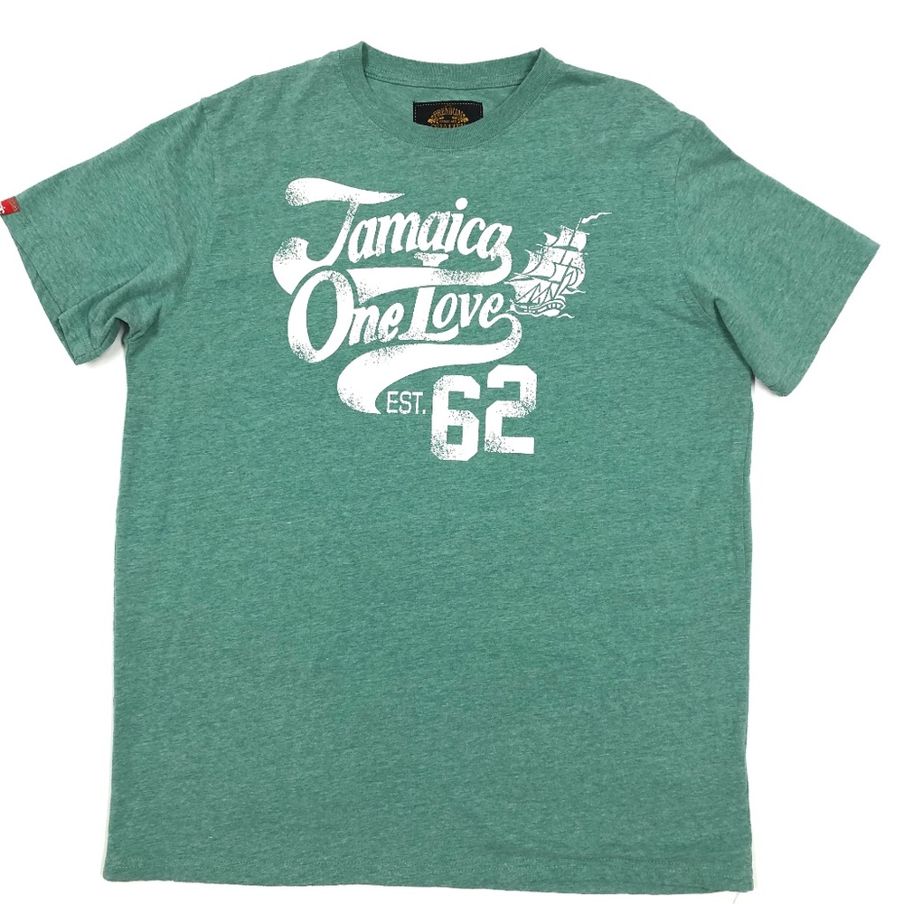 Surf Classic Graphic T Shirt Jamaica One Love Mens X Large Original Brand